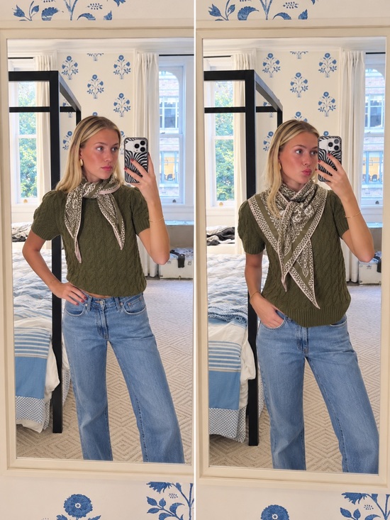 Anthropologie Accessories - Bandana Neck Tie Scarf